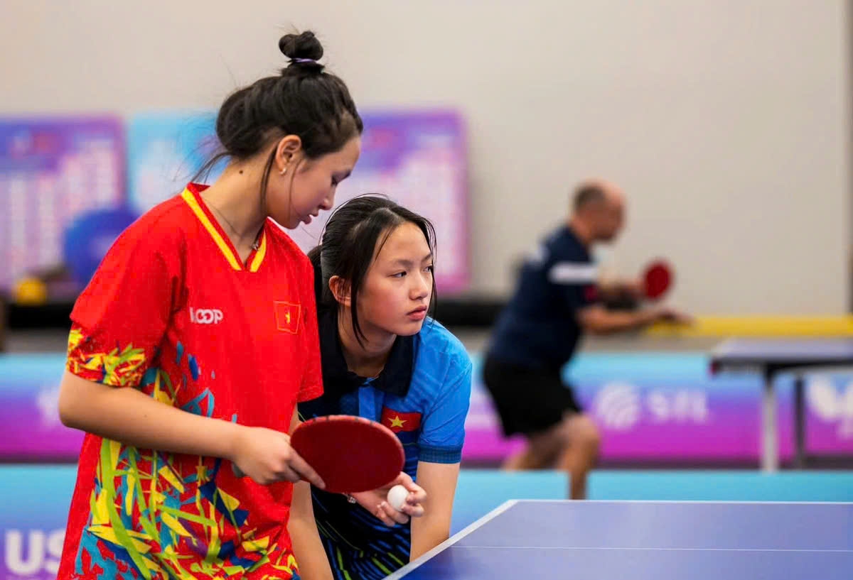 Gold for Vietnam at 2024 US Open Table Tennis Championships